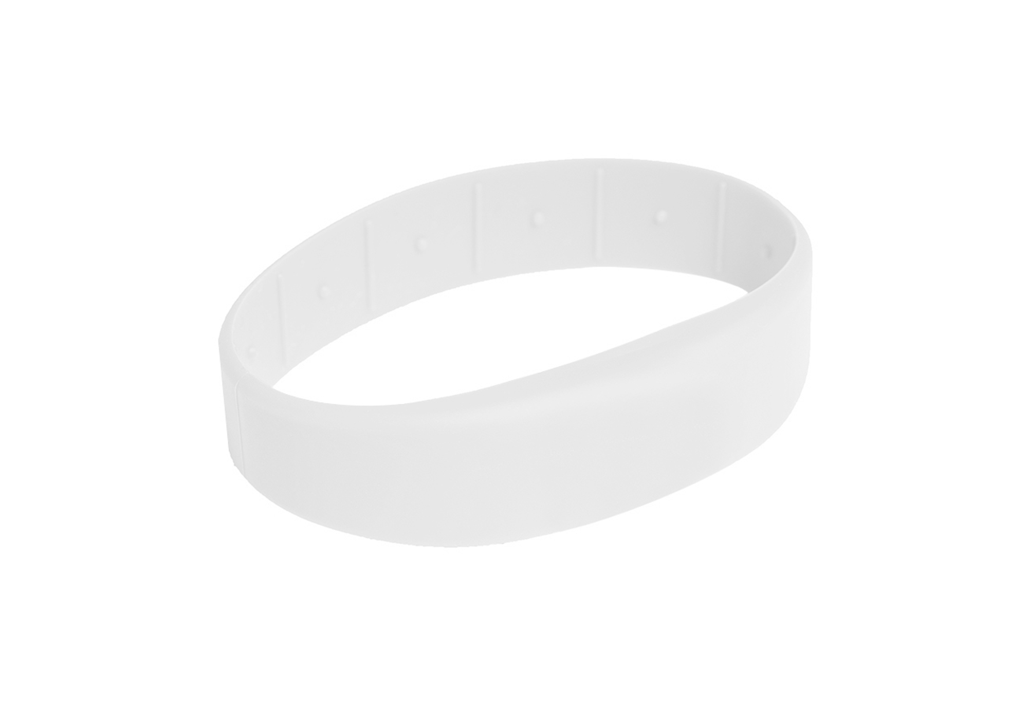 RFID Silikon Armband SILA09 NXP MIFARE Classic® 1K 4-Byte-NUID (13,56MHz) Weiß