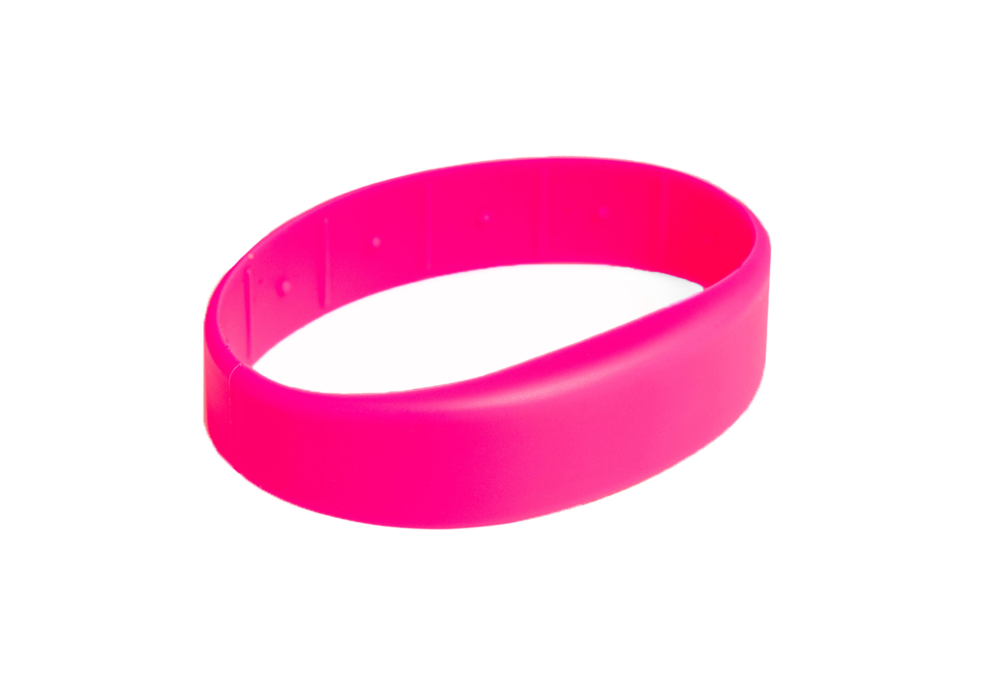 RFID Silikon Armband SILA09 NXP MIFARE Classic® 1K 4-Byte-NUID (13,56MHz) Neonpink