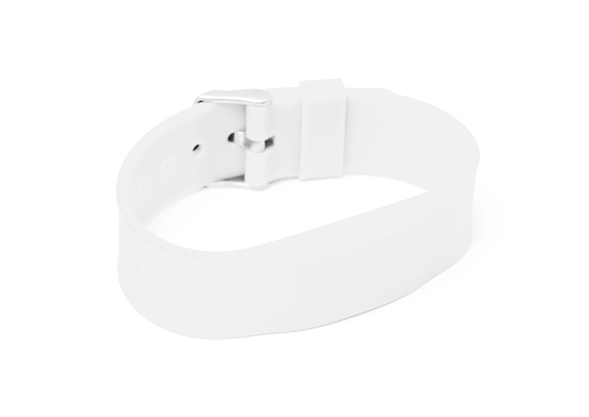 RFID Silikon Armband SILA09a NXP MIFARE Classic® 1K 4-Byte-NUID Weiss