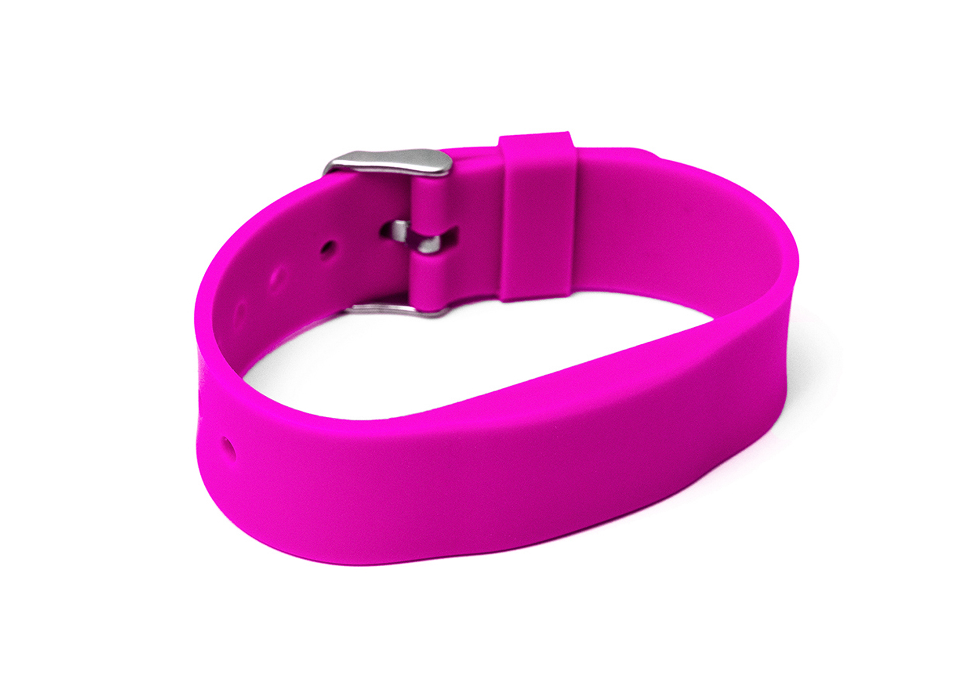 RFID Silikon Armband SILA09a NXP MIFARE Classic® 1K 4-Byte-NUID Neonlila